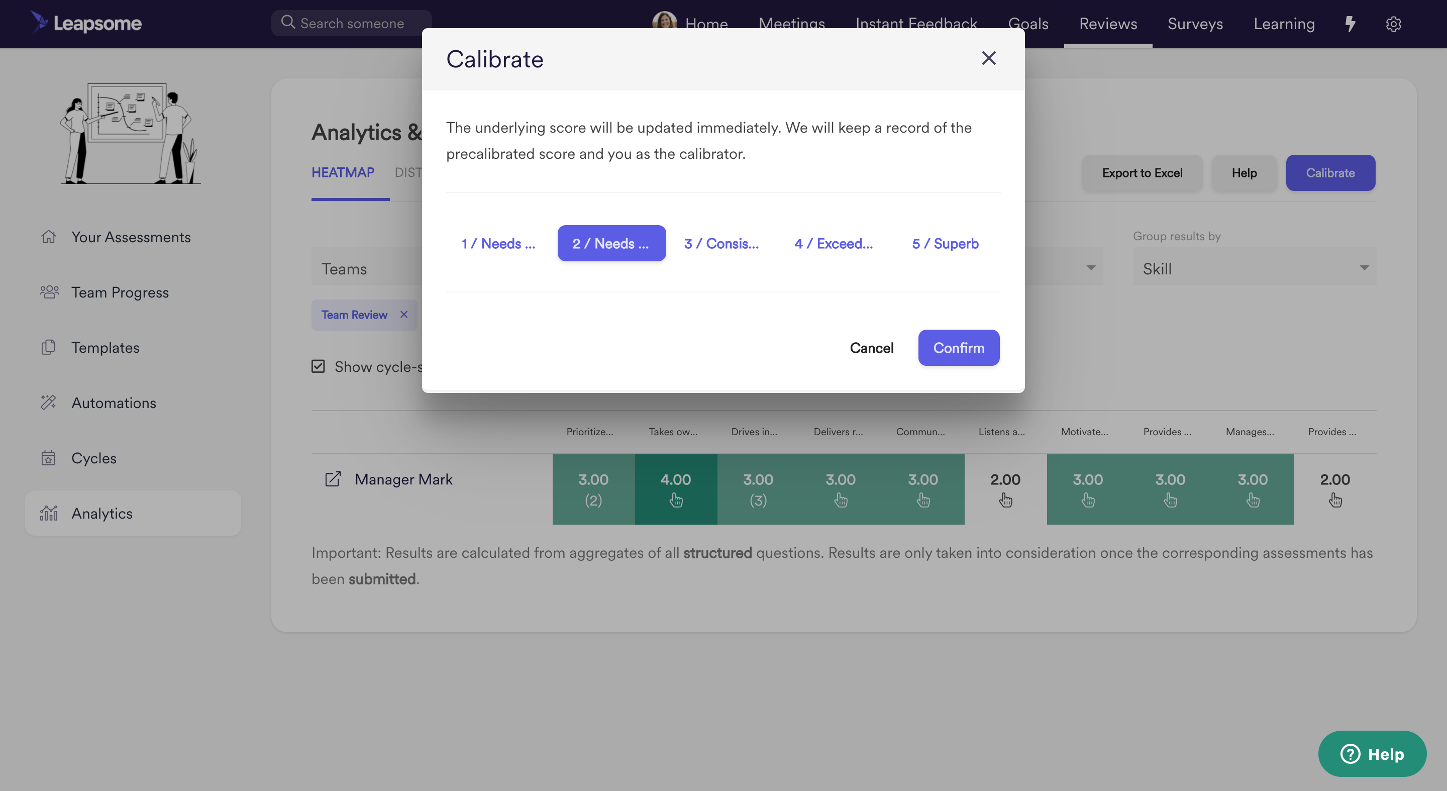 Performance Calibrations for Fairer Reviews
